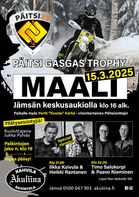 Päitsi Trophy maali